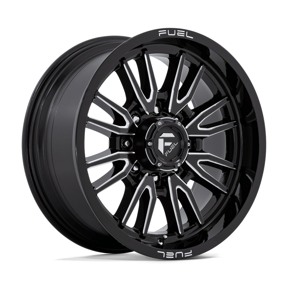 Fuel 1PC D761 CLASH 20x9 ET1 8x170 Gloss Black Milled