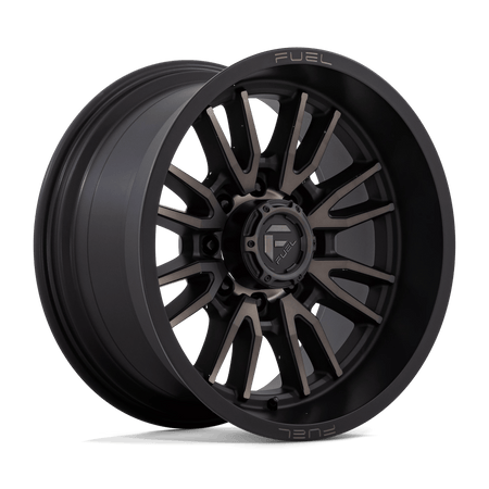Fuel 1PC D762 CLASH 20x10 ET-18 8x170 Matte Black Double Dark Tint