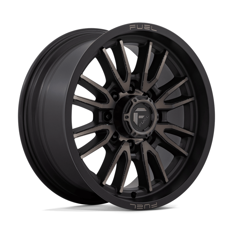 Fuel 1PC D762 CLASH 20x9 ET20 8x180 Matte Black Double Dark Tint