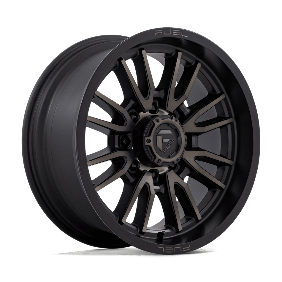 Fuel 1PC D762 CLASH 20x9 ET1 8x180 Matte Black Double Dark Tint