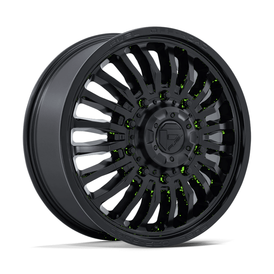 Fuel 1PC D867 ARC DUALLY 22x8.25 ET104 10x225 Blackout