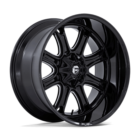 Fuel 1PC DARKSTAR 22x10 ET10 5x127/135 Gloss Black Milled