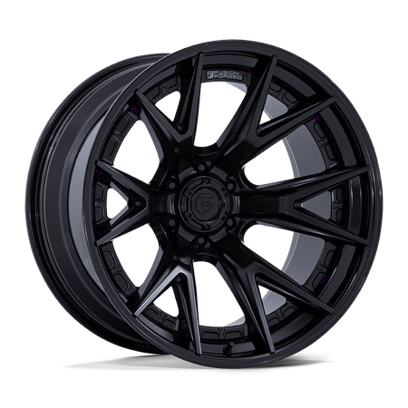 Fuel 1PC FC402 CATALYST 18x9 ET1 6x139.7 Matte Black w/ Gloss Black Lip