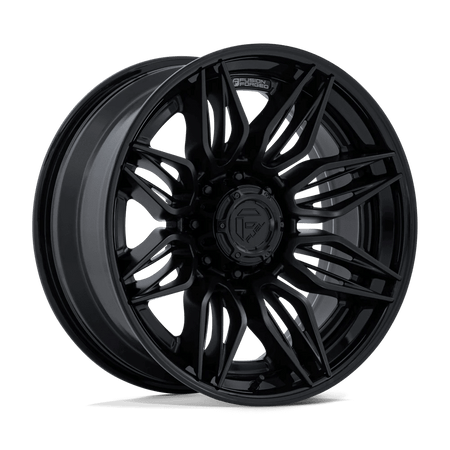 Fuel 1PC FC404 MUTINY 20x10 ET-18 8x165.1 Matte Black w/ Gloss Black Lip