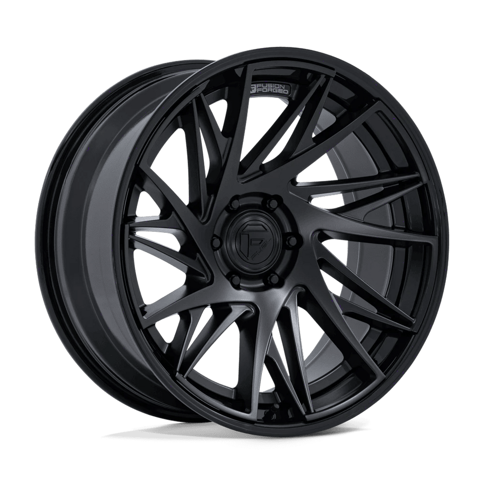 Fuel 1PC FC405 DYNAMO 24x10 ET0 5x127 Matte Black w/ Gloss Black Lip