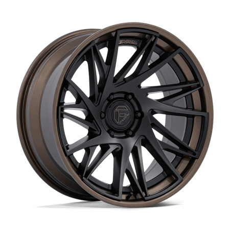 Fuel 1PC FC405 DYNAMO 20x10 ET-18 5x127 Matte Black w/ Gloss Bronze Lip