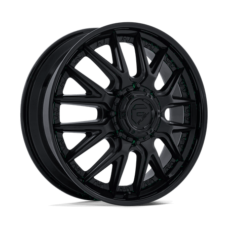 Fuel 1PC D406 CATALYST DUALLY 24x8.25 ET105 8x200 Matte Black w/ Gloss Black Lip