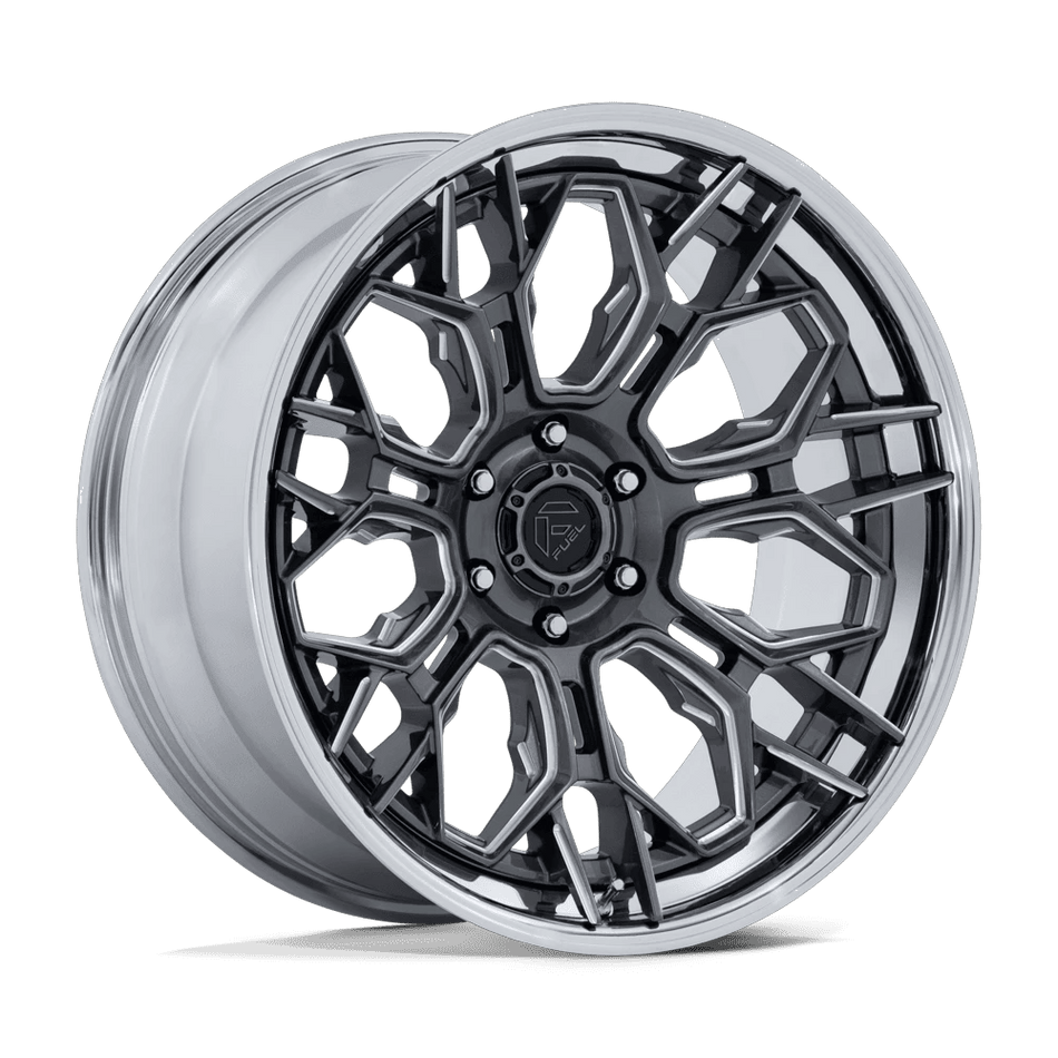 Fuel 1PC FC409 HIVE 20x9 ET1 6x135 Gloss Gunmetal w/ Chrome Lip