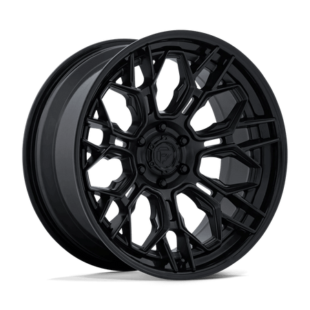 Fuel 1PC FC409 HIVE 20x10 ET-18 6x139.7 Matte Black w/ Gloss Black Lip