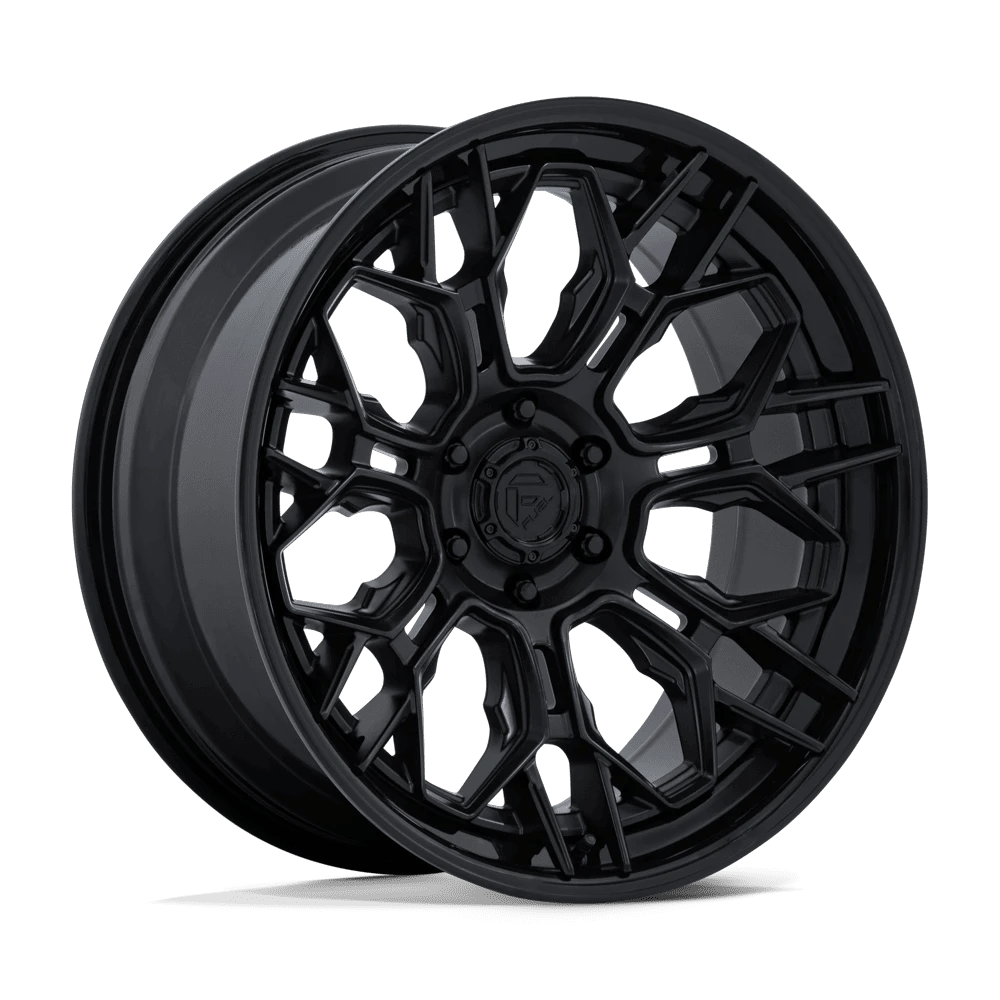 Fuel 1PC FC409 HIVE 22x10 ET-18 6x139.7 Matte Black w/ Gloss Black Lip