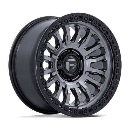 Fuel 1PC FC857 RINCON 17x9 ET1 6x135 Matte Gunmetal w/ Matte Black Lip