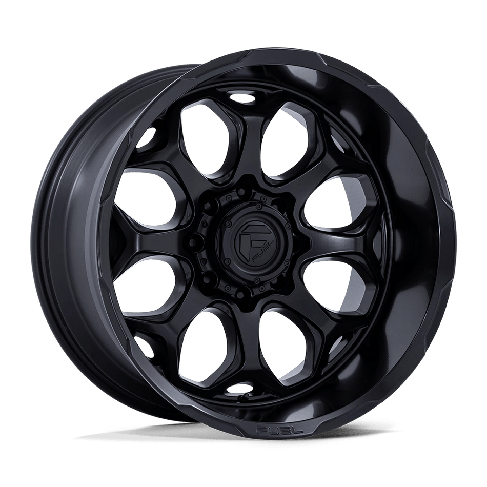 Fuel 1PC FC862 SCEPTER 22x12 ET-44 8x180 Blackout