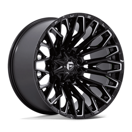 Fuel 1PC FC865 STRIKE 22x12 ET-44 5x114.3/5 Gloss Black Milled