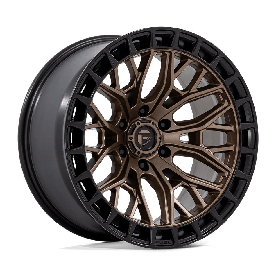 Fuel 1PC FC869 SIGMA 20x9 ET1 6x139.7 Matte Bronze w/ Matte Black Lip