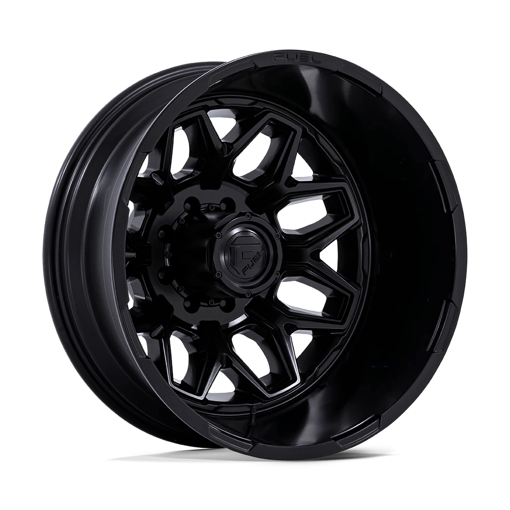 Fuel 1PC D871 FLUX DUALLY 20x8.25 ET-227 8x170 Blackout