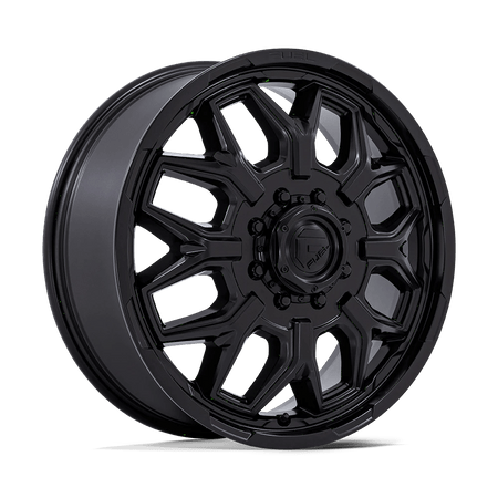 Fuel 1PC D871 FLUX DUALLY 22x8.25 ET104 8x165.1 Blackout