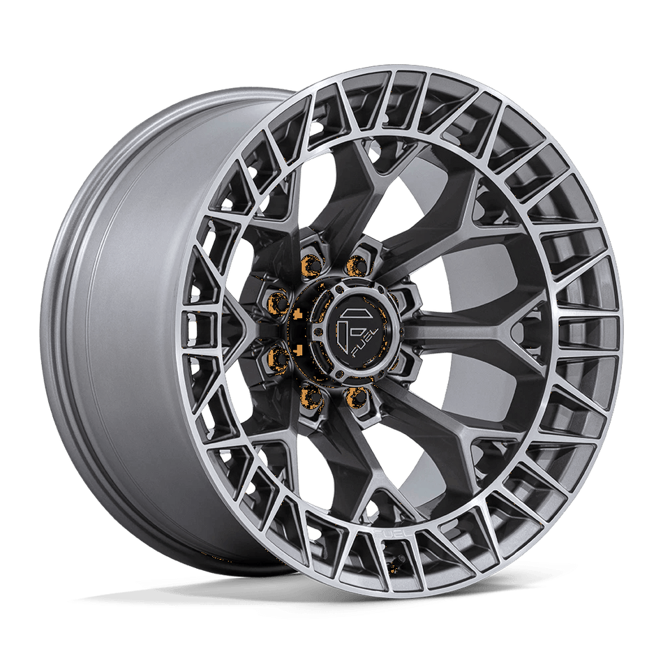 Fuel 1PC FC873 CHARGER 22x12 ET-44 8x180 Platinum