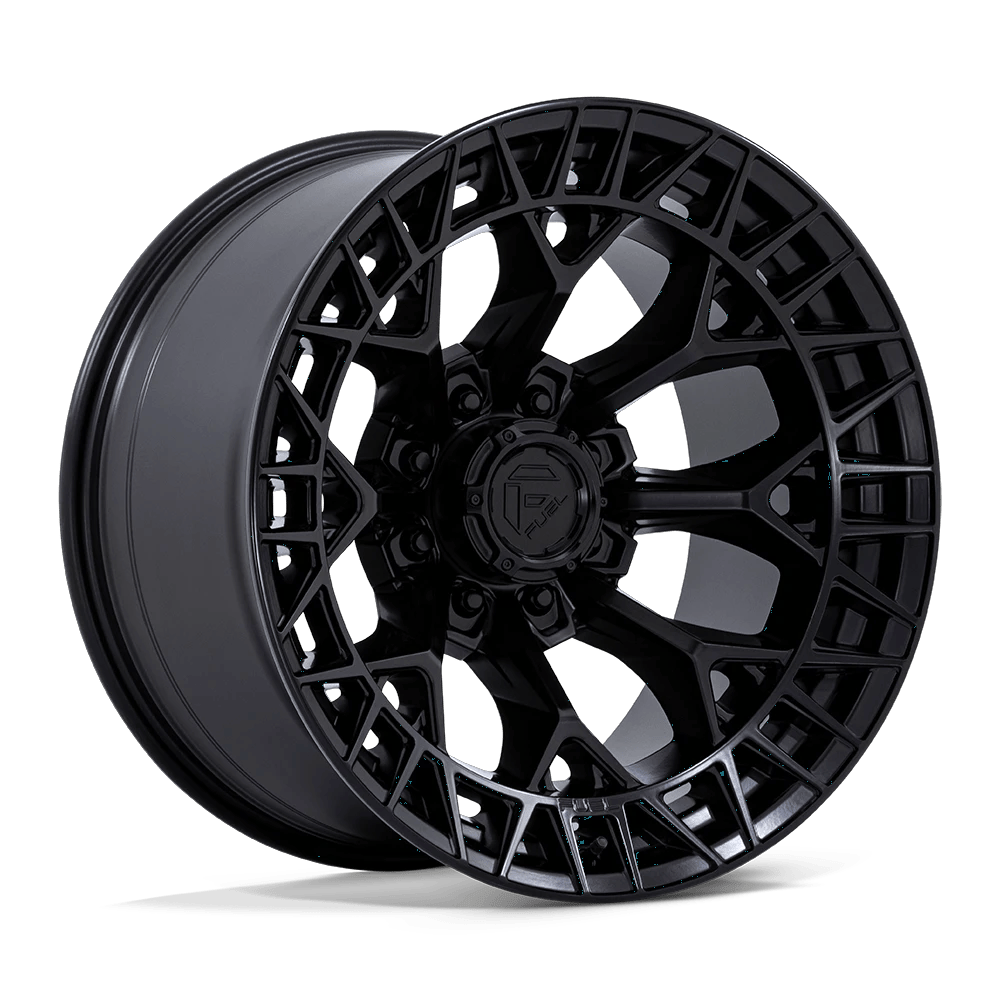 Fuel 1PC FC873 CHARGER 20x10 ET-18 8x180 Blackout