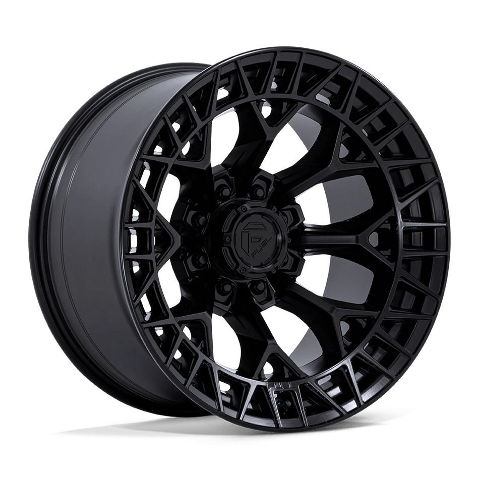 Fuel 1PC FC873 CHARGER 22x12 ET-44 8x180 Blackout