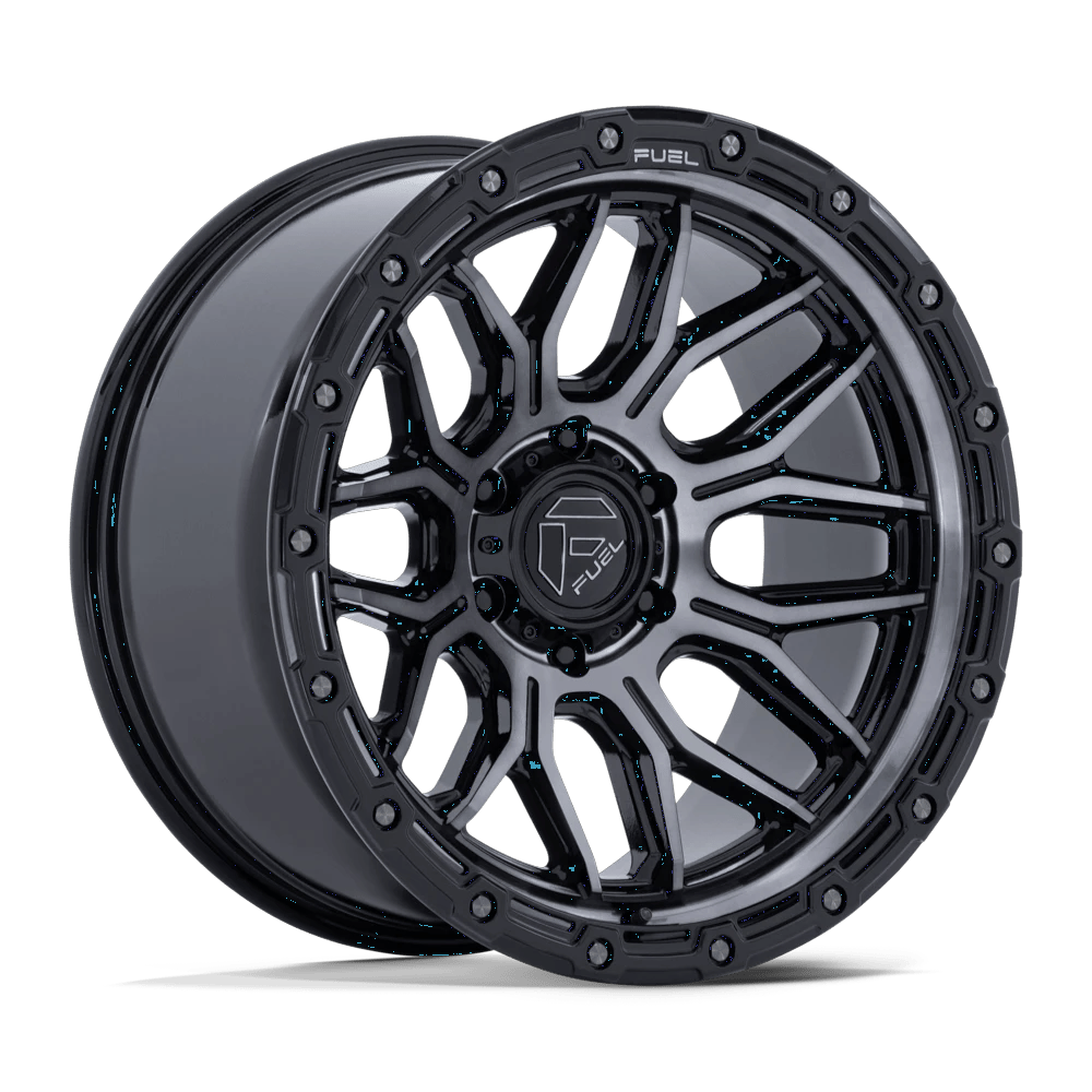 Fuel 1PC FC881 SURGE 20x10 ET-18 8x165.1 Gloss Black Machined w/ Gray Tint