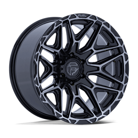 Fuel 1PC FC885 INJECTOR 20x9 ET20 8x170 Gloss Black w/ Machined Dark Tint Face