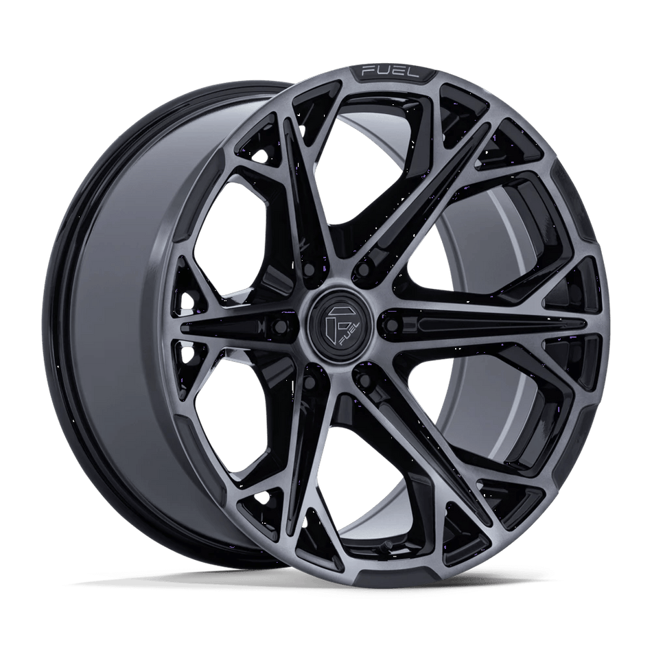 Fuel 1PC FC886 HAMMERHEAD 22x10 ET-18 6x135 Gloss Black Dark Tinted Clear