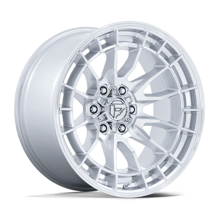 Fuel 1PC FC888 REVOLT 17x9 ET-12 6x135 Hyper Silver w/ Machined Face