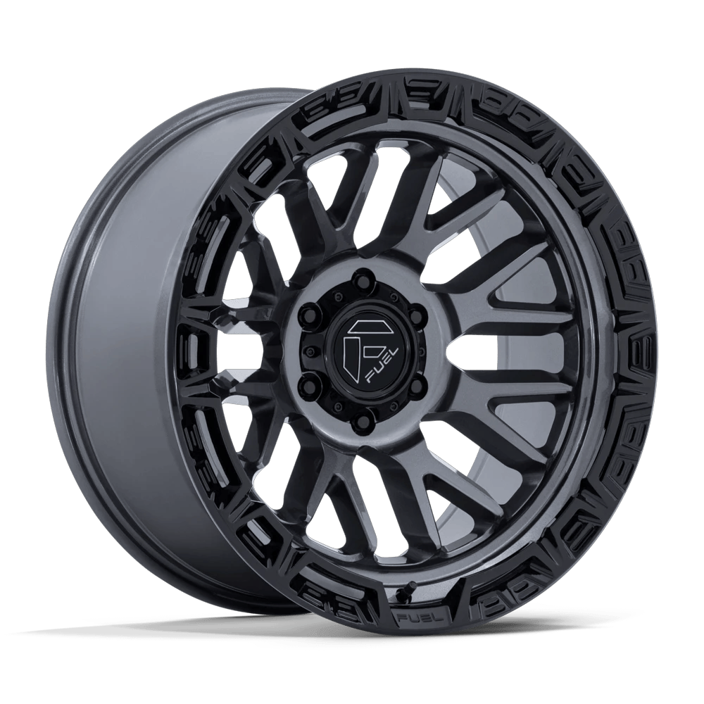 Fuel 1PC FC890 RAIL 17x9 ET1 6x135 Gloss Gunmetal w/ Gloss Black Lip