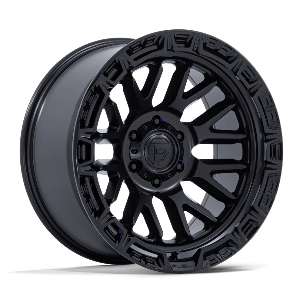 Fuel 1PC FC890 RAIL 17x9 ET1 6x135 Matte Black w/ Gloss Black Lip