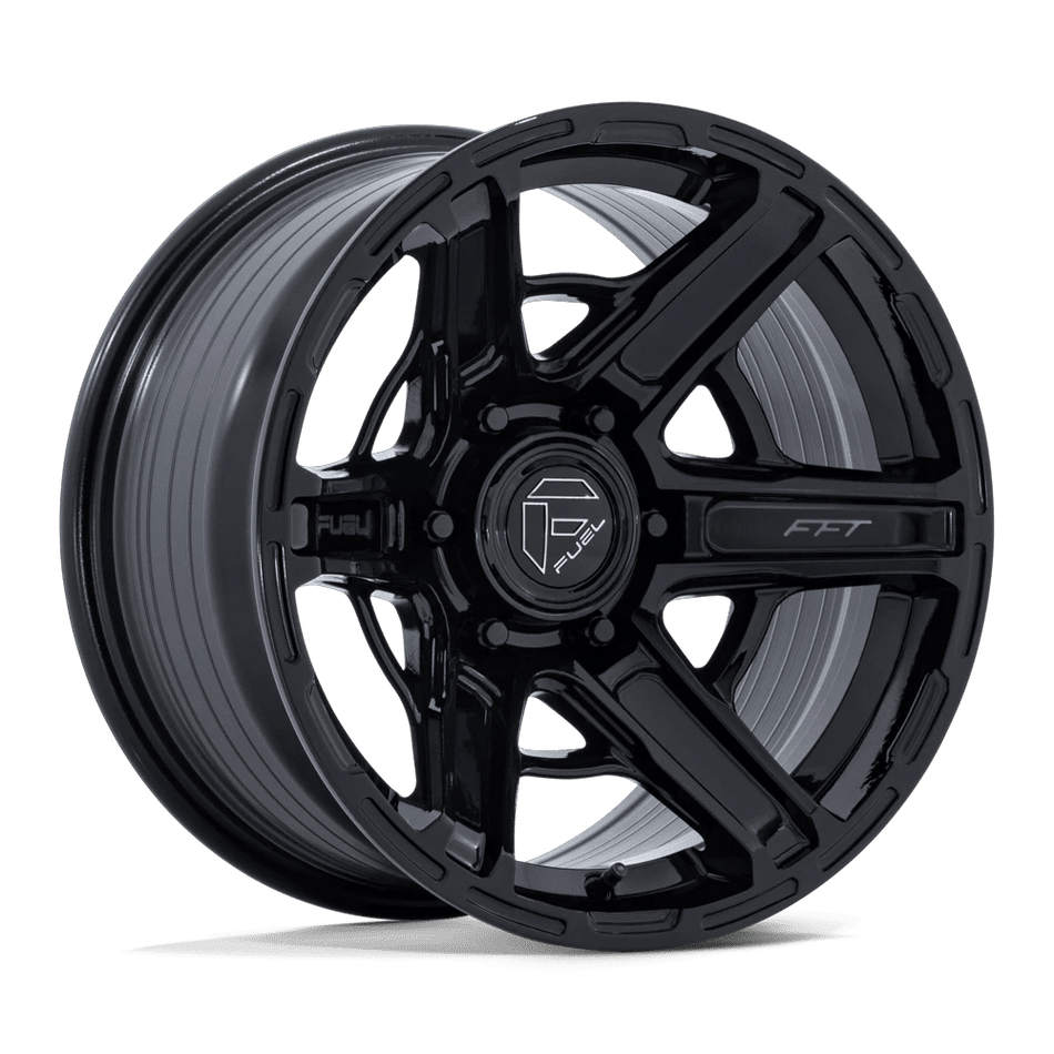 Fuel 1PC FC892 GAMBIT 17x9 ET-12 6x139.7 Gloss Black