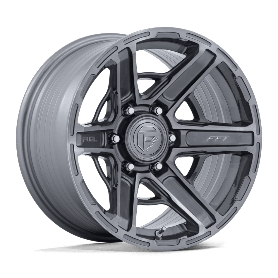 Fuel 1PC FC892 GAMBIT 17x9 ET-12 6x139.7 Platinum