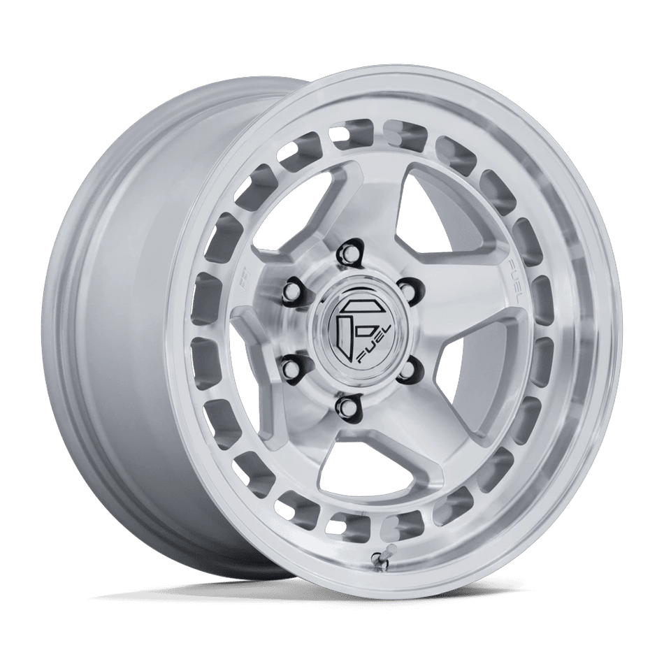 Fuel 1PC FC894 CORE 17x8.5 ET25 6x130 Hyper Silver w/ Machined Face