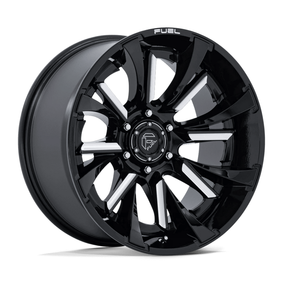 Fuel 1PC FC895 TANTRUM 22x10 ET10 8x180 Gloss Black Milled
