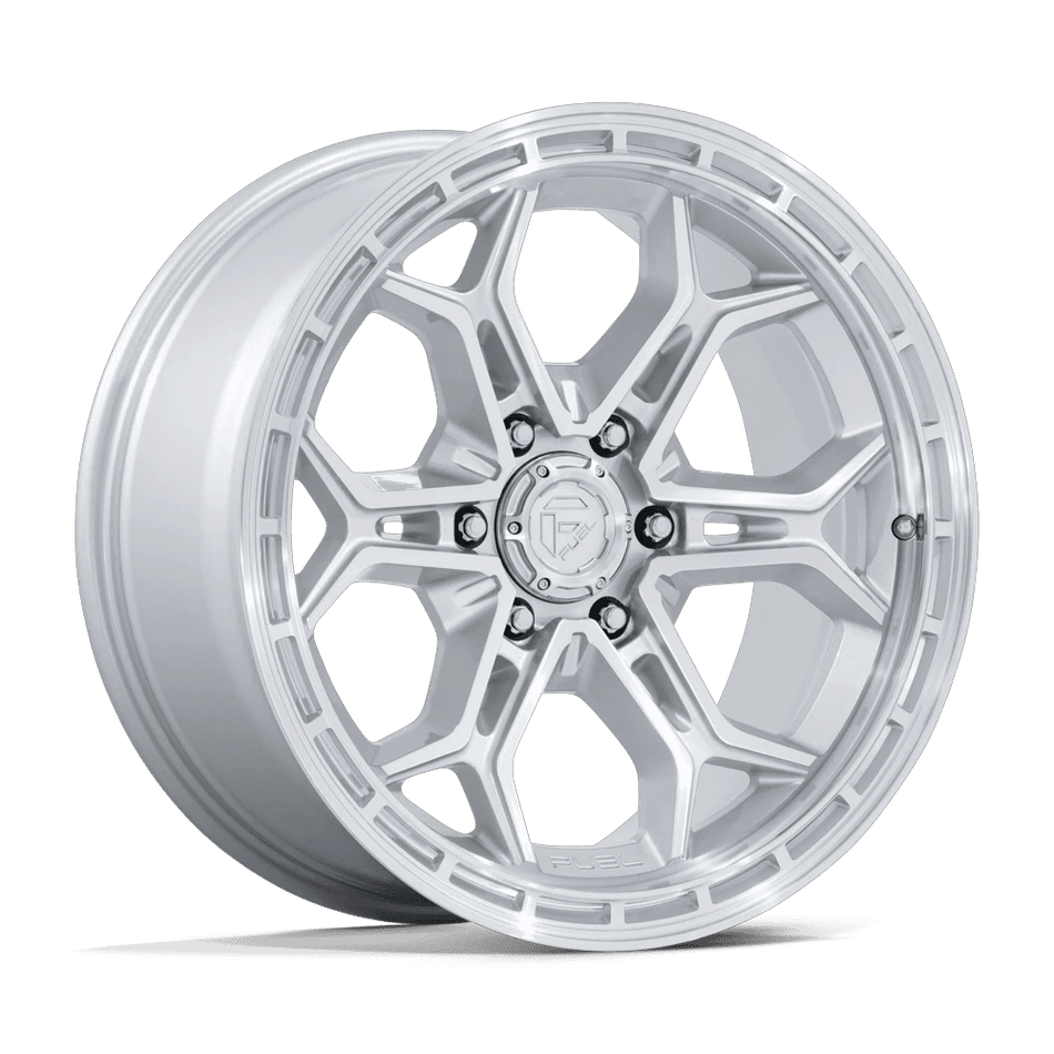 Fuel 1PC FC896 HEATHEN 20x9 ET1 6x135 Gloss Silver w/ Machined Face