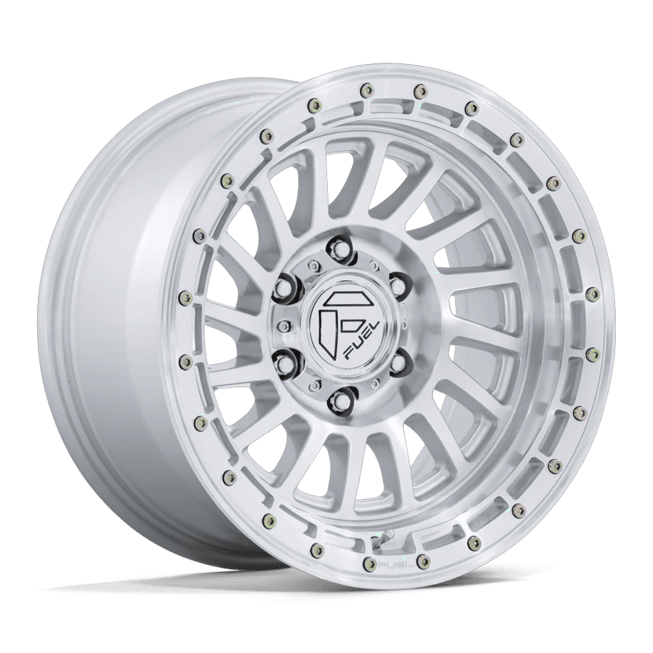 Fuel 1PC FC897 HAVOC 20x9 ET20 6x139.7 Gloss Silver w/ Machined Face