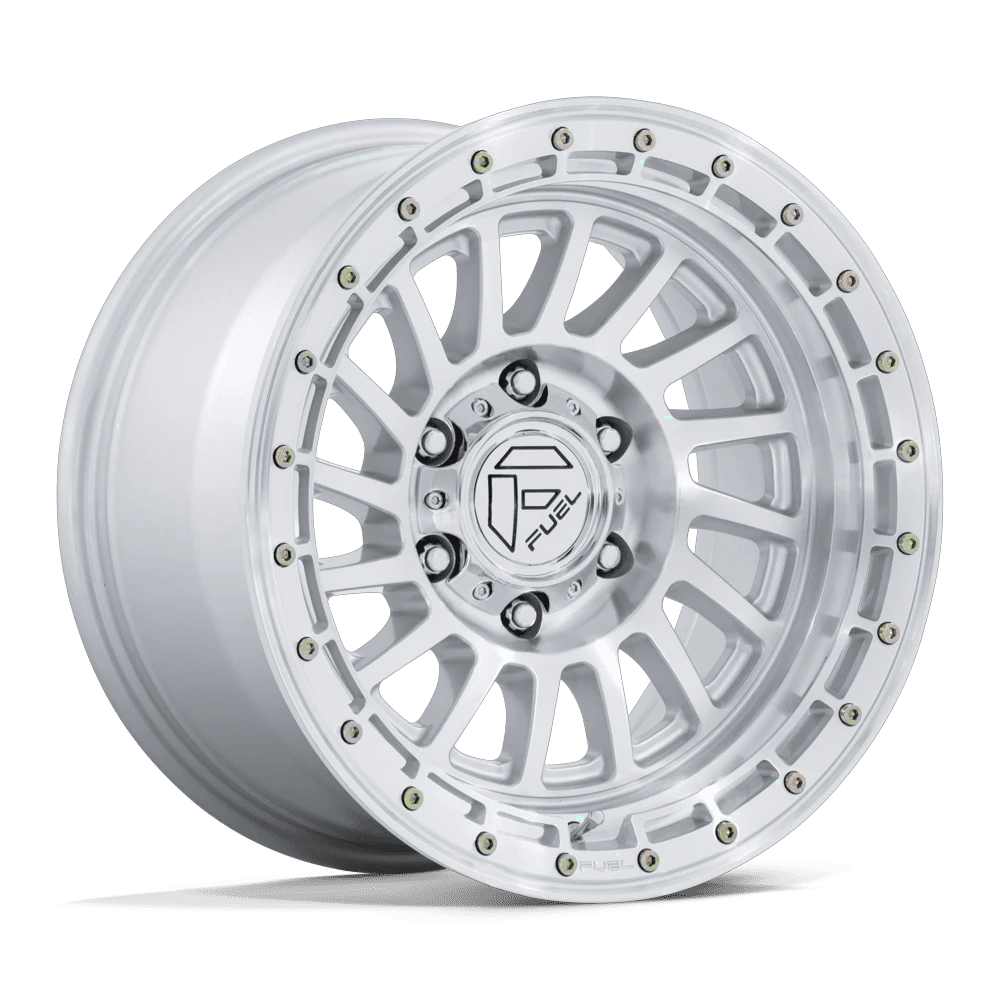 Fuel 1PC FC897 HAVOC 17x9 ET-12 6x135 Gloss Silver w/ Machined Face