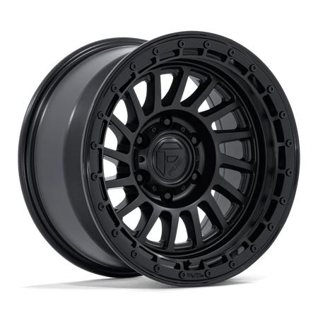 Fuel 1PC FC897 HAVOC 18x9 ET1 5x127 Matte Black w/ Gloss Black Lip