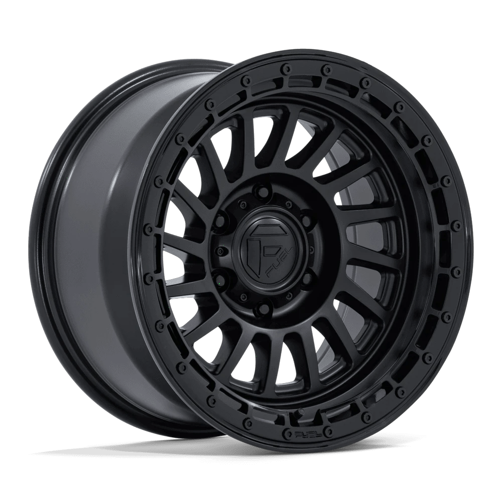 Fuel 1PC FC897 HAVOC 17x9 ET1 6x135 Matte Black w/ Gloss Black Lip