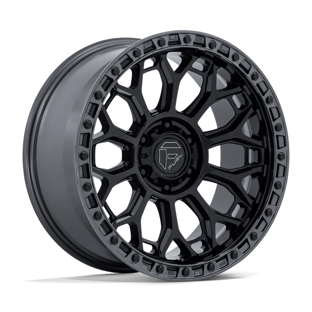 Fuel 1PC FC901 TALON 20x9 ET1 5x127 Gloss Black w/ Gloss Gunmetal Lip