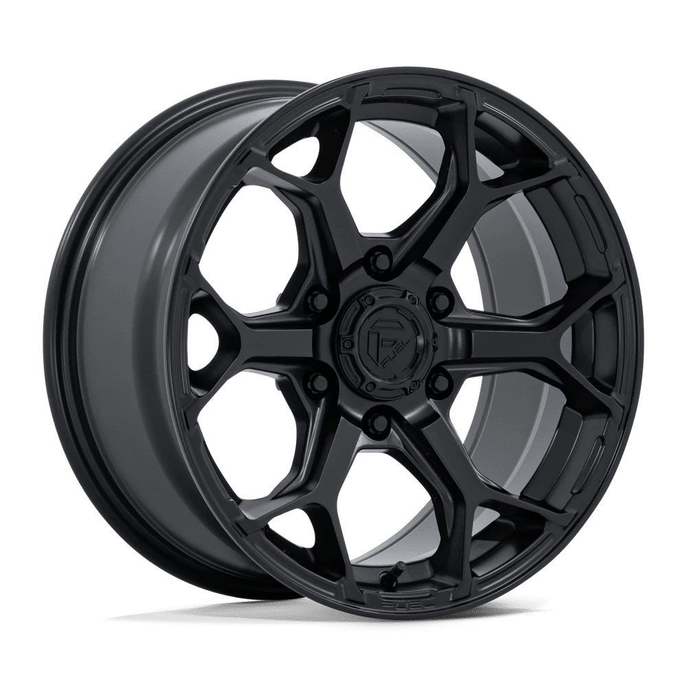 Fuel 1PC FC903 SPLICER 17x8.5 ET25 6x114.3 Blackout