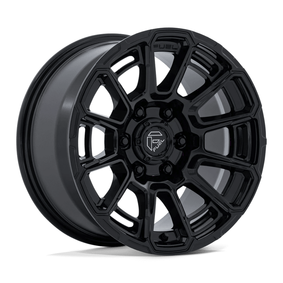 Fuel 1PC FC910 FOXHOUND 17x9 ET1 6x114.3 Gloss Black