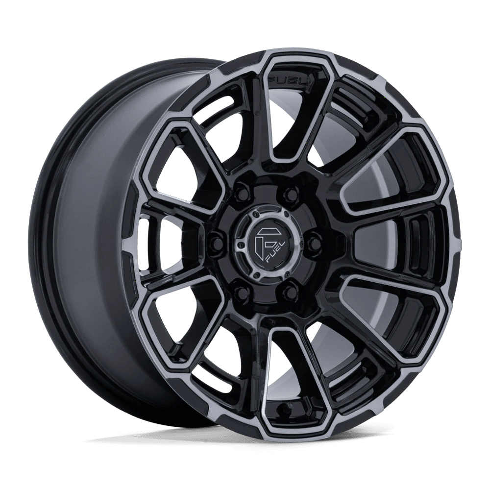 Fuel 1PC FC910 FOXHOUND 17x9 ET1 6x135 Gloss Black Dark Tinted Clear