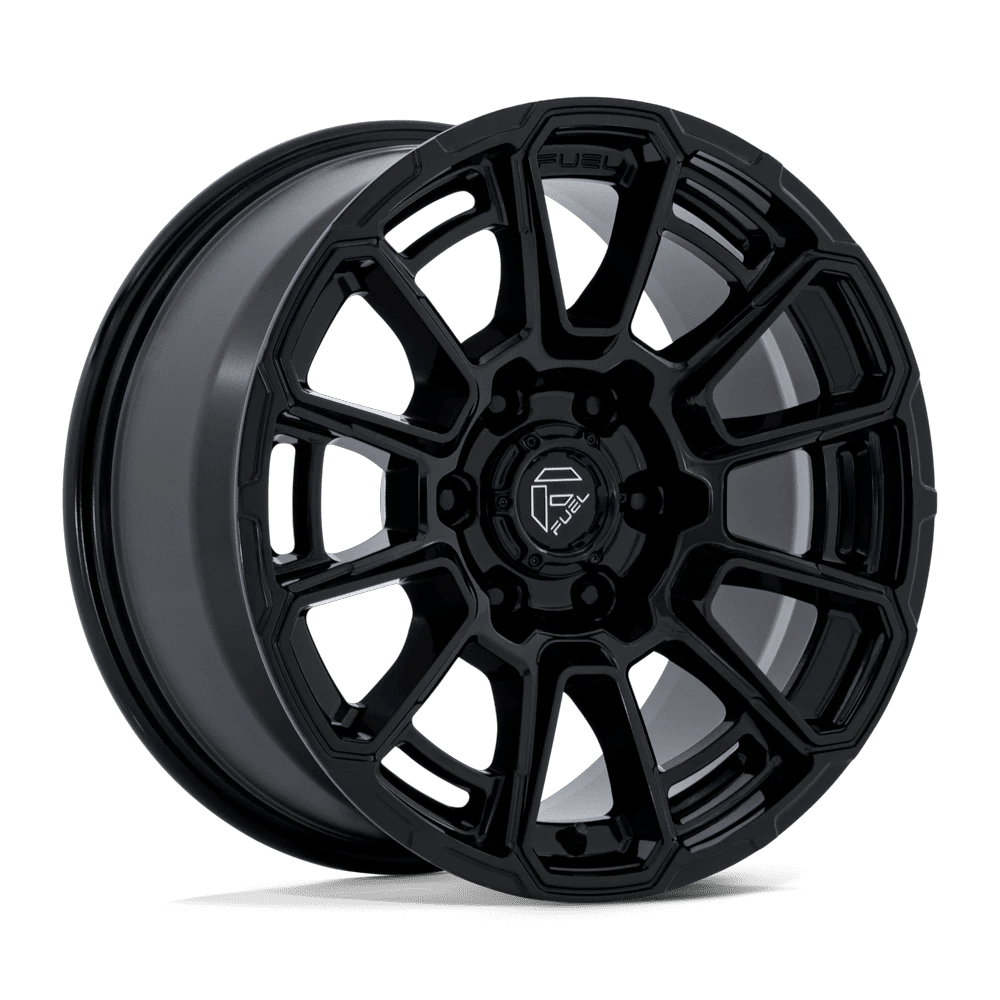 Fuel 1PC FC910 FOXHOUND 18x9 ET1 6x135 Gloss Black