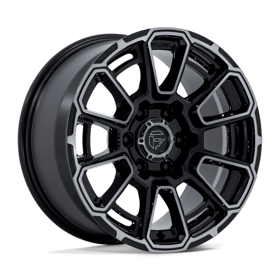 Fuel 1PC FC910 FOXHOUND 18x9 ET1 6x135 Gloss Black Dark Tinted Clear