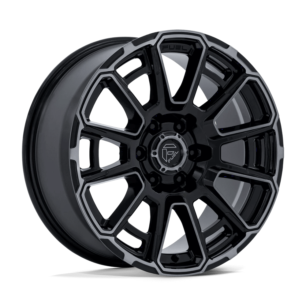 Fuel 1PC FC910 FOXHOUND 20x9 ET20 6x139.7 Gloss Black Dark Tinted Clear