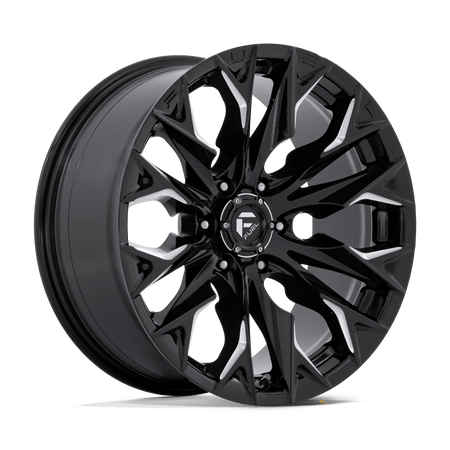 Fuel 1PC D803 FLAME 20x9 ET1 6x139.7 Gloss Black Milled