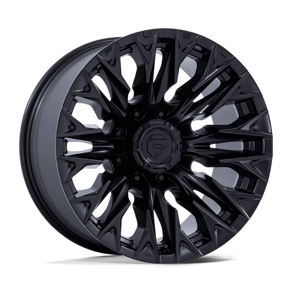 Fuel 1PC D804 FLAME 20x9 ET1 8x180 Blackout