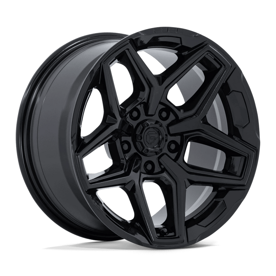 Fuel 1PC FLUX 17x9 ET-12 5x127 Gloss Black