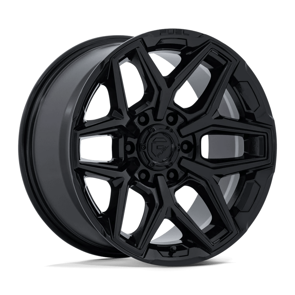 Fuel 1PC FLUX 17x9 ET1 6x139.7 Gloss Black