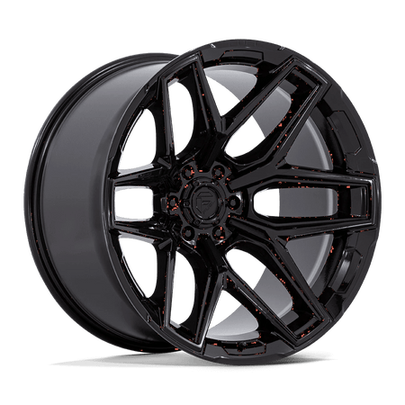 Fuel 1PC FLUX 22x10 ET-18 6x139.7 Gloss Black